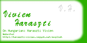 vivien haraszti business card